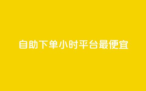 自助下单24小时平台最便宜,买点赞下单 - dy免费24小时下单平台 点赞下单平台自助  第1张