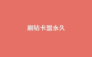 qq刷钻卡盟永久